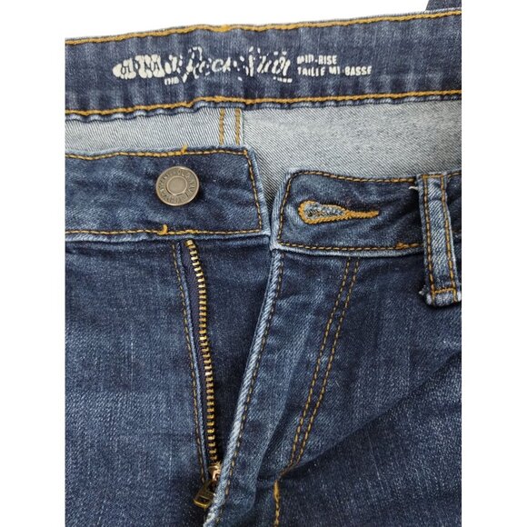Old Navy Womens 8 Regular Rock Star Mid Rise Denim Straight Leg Jeans - Picture 8 of 8